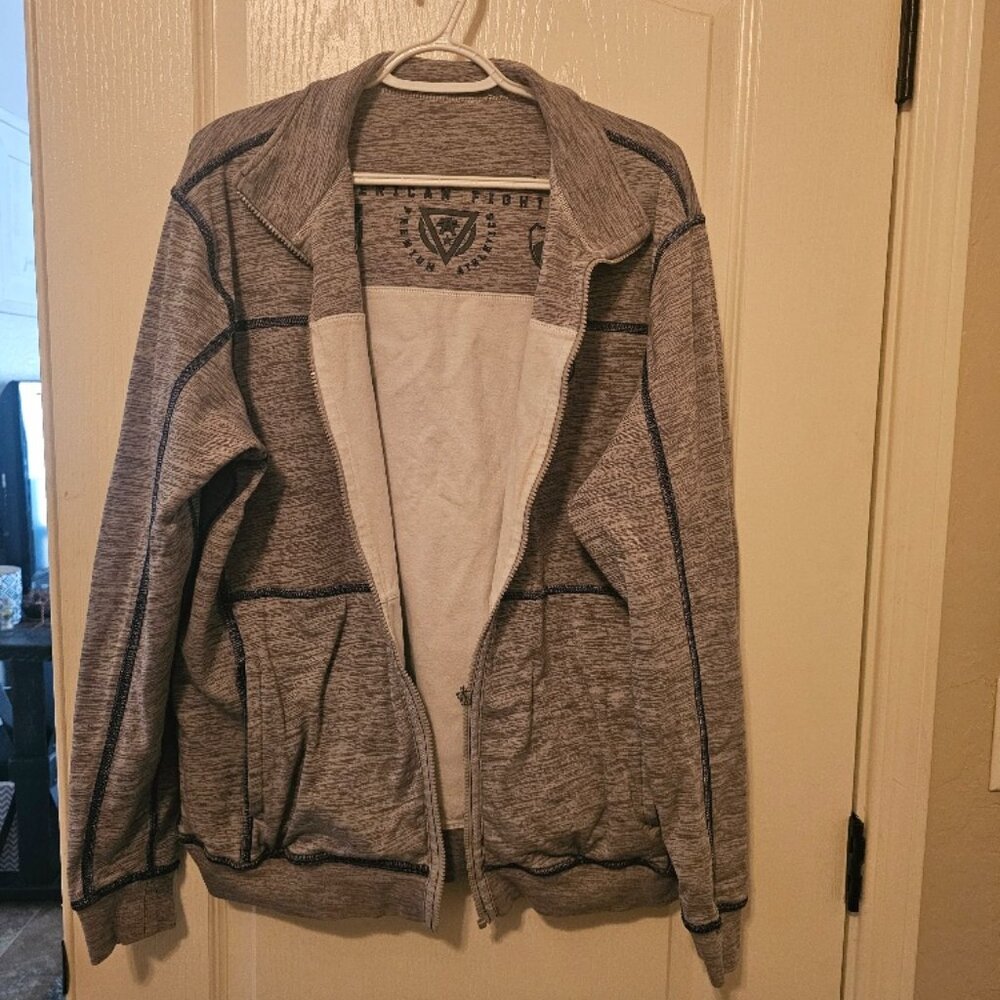 Mens reversible American Fighter sweatshirt